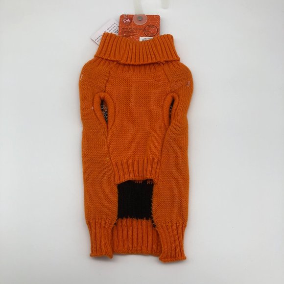 Pet Central Halloween Themed Dog Sweater, Black Cat, S - Picture 2 of 2